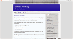 Desktop Screenshot of davidsroofing.com